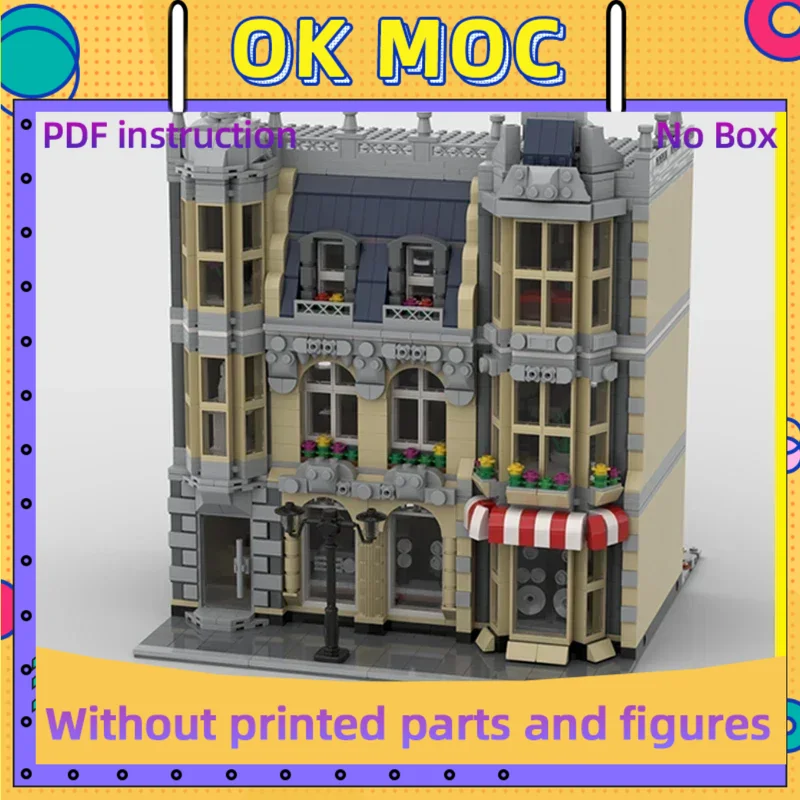 Diy Electronics Store - Moc yapı taşları sokak görünümü modeli