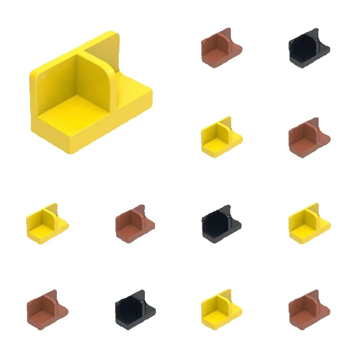 Diy Lego Electronics - 50 adet 93095 18971 Panel 1x2x1
