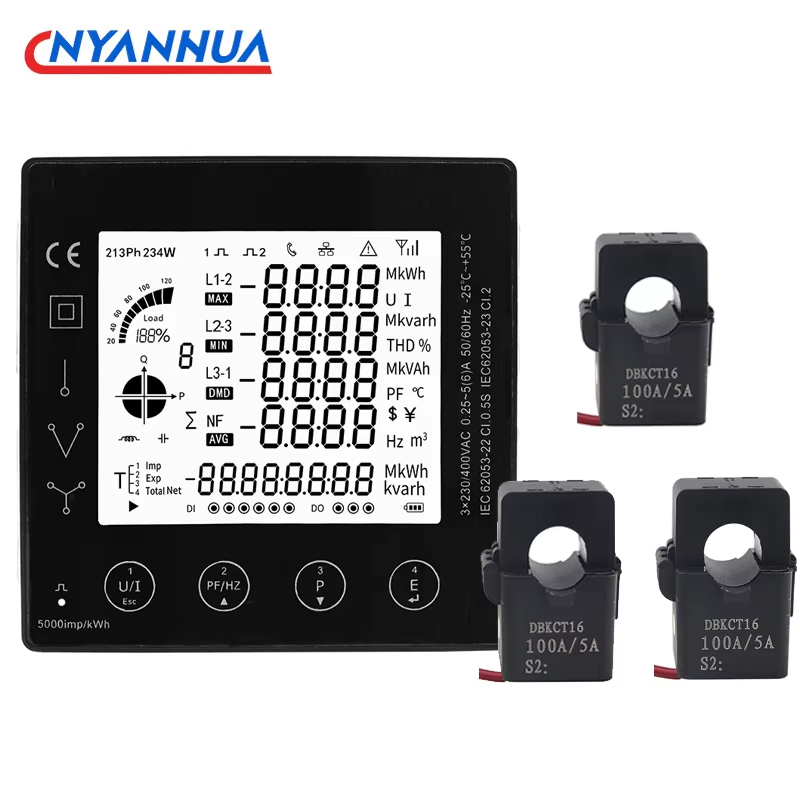 Diy Electronics Store - 3 fazlı enerji tüketimi metre CT