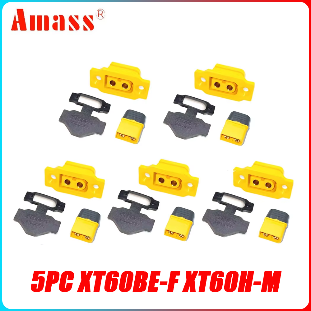 Diy Electronics Power Supply - 5 adet Amass XT60BE-F ve XT60H