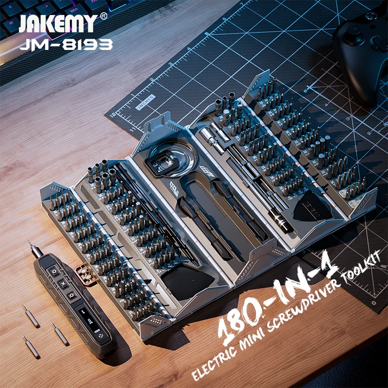 Diy Box Electronics Mall - JAKEMY JM-8193 180-in-1 elektrikli Mini hassas
