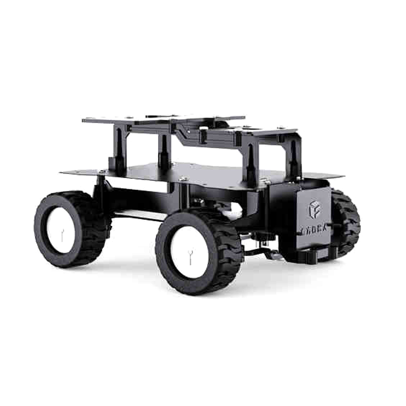 Diy Kit Elektronik - Akrilik 4WD Robot Araba Motoru Ackerman