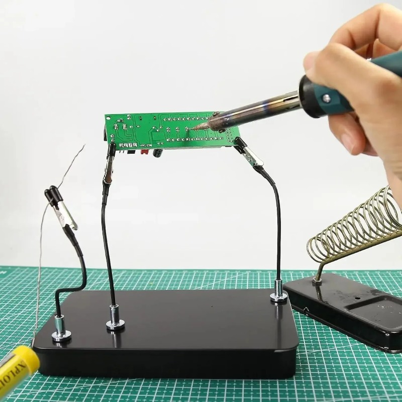 Diy Box Electronics Mall - Manyetik PCB Tutucu Lehimleme İstasyonu 12