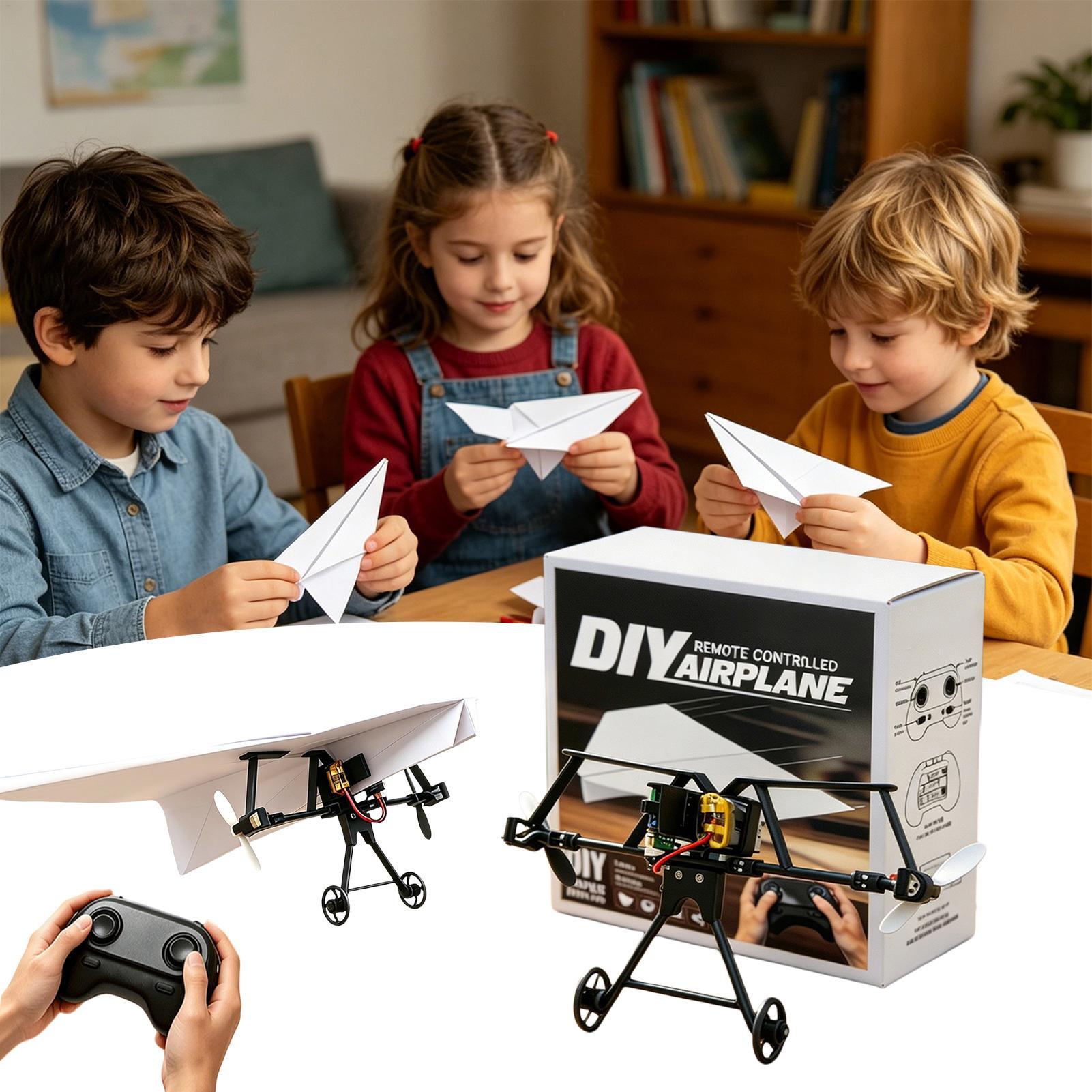 Diy Kit Elektronik - Kendin Yap RC Kağıt Uçak Kiti,