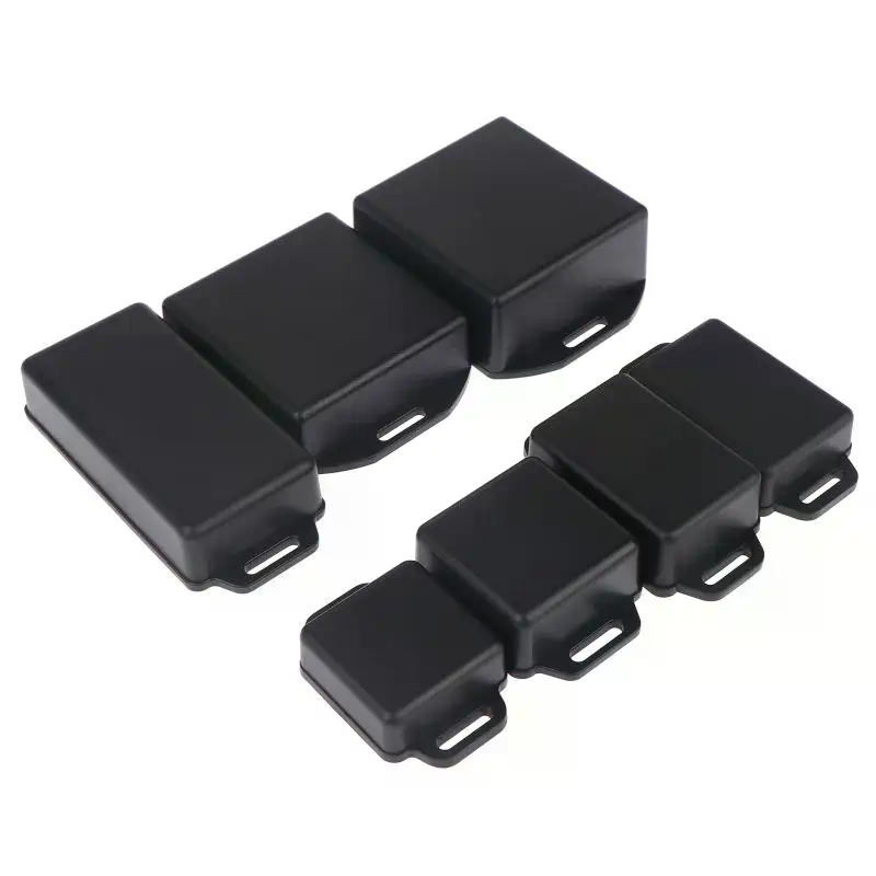 Diy Enclosure For Electronics - Siyah Plastik Elektronik Proje Muhafaza Seti