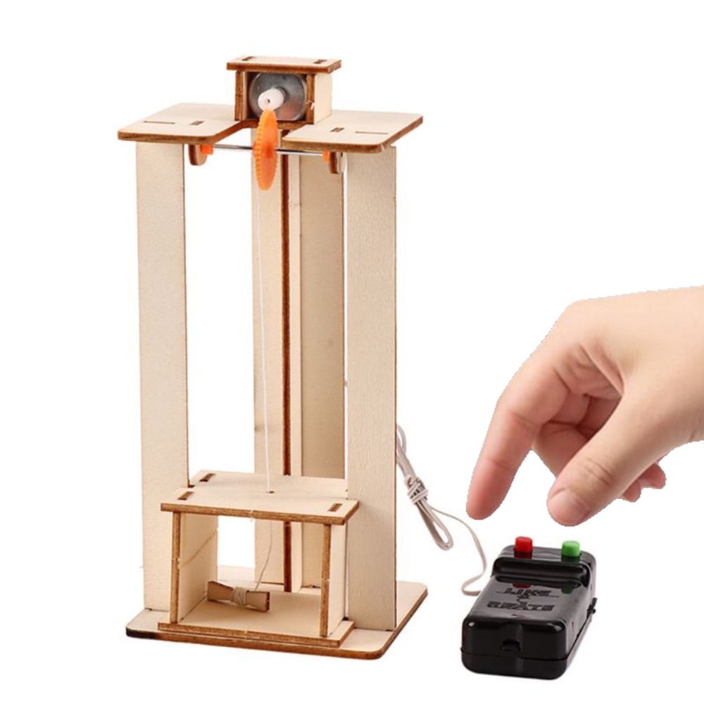 Diy Kit Elektronik - DIY Elektrikli Asansör Asansör Modeli Bulmaca