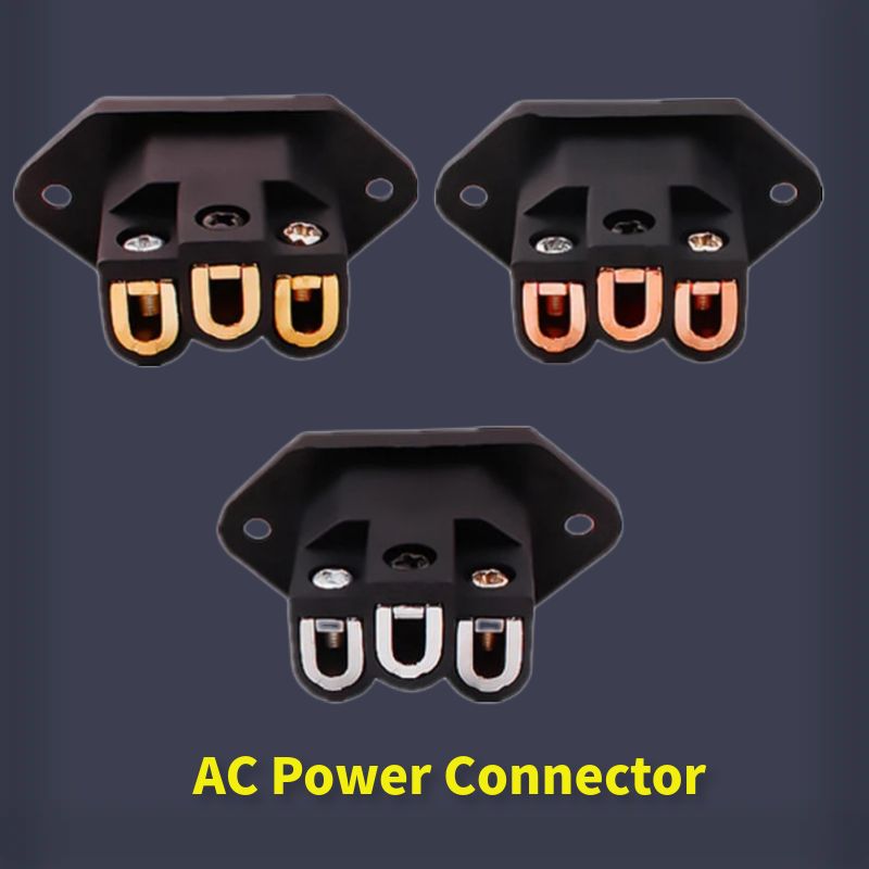 Diy Electronics Audio - 3 Pin AC Güç Konektörü Ses