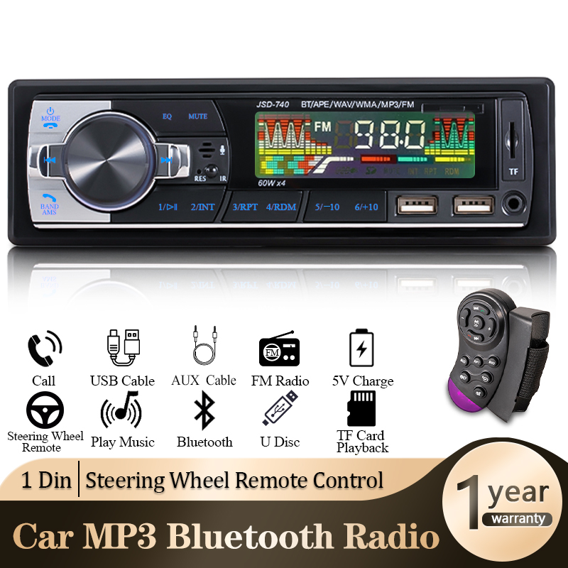 Diy Electronics Radio - SINOVCLE Araba Radyo 1din Ses Bluetooth