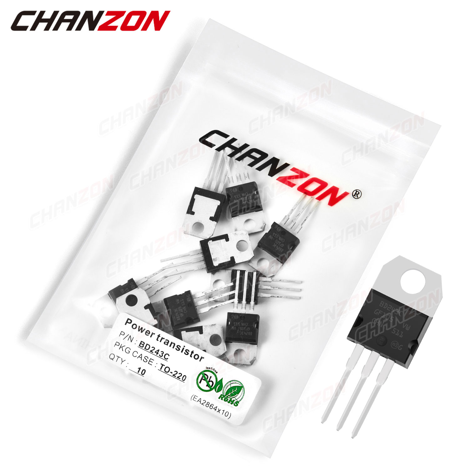 Diy Electronics Power Supply - 10 adet BD243C TO-220 BD243 güç