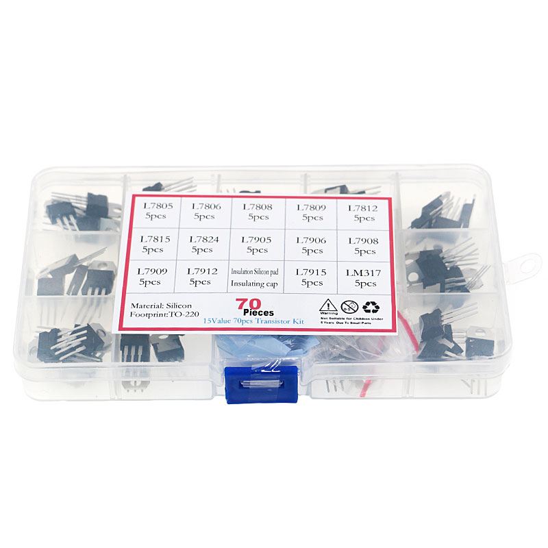 Lm317 Voltage Regulator - 70 adet 14 voltaj regülatörü değerleri