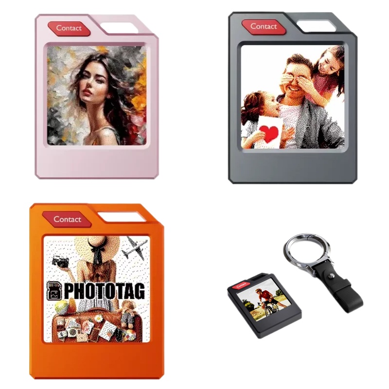 Diy Electronics Location - PhotoTag P30 E-Ink Akıllı Etiket Anahtarlık