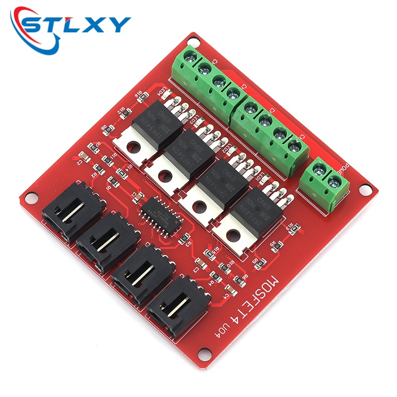 Diy Electronics Power Supply - 4 Kanallı IRF540 MOSFET İzoleli Güç