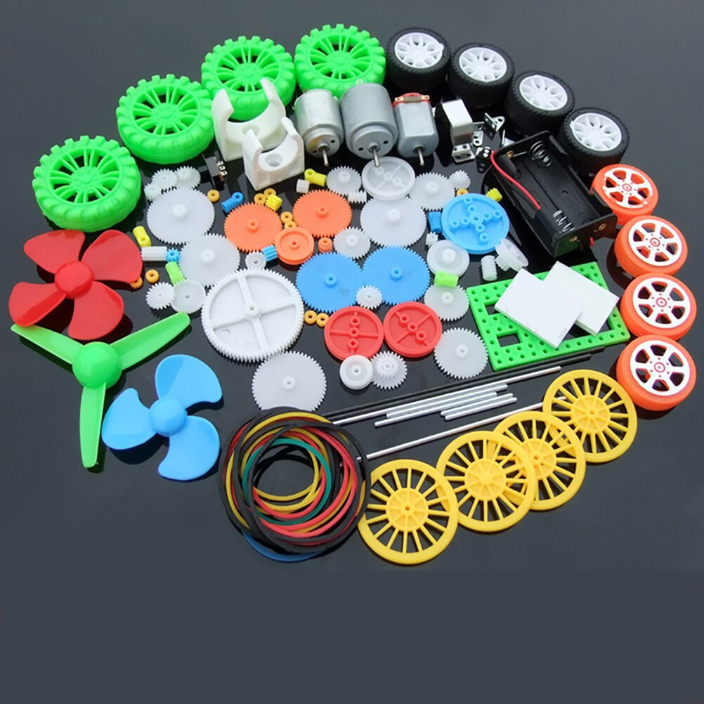 Diy Kit Elektronik - 112 adet DC Motor Kiti Elektrikli