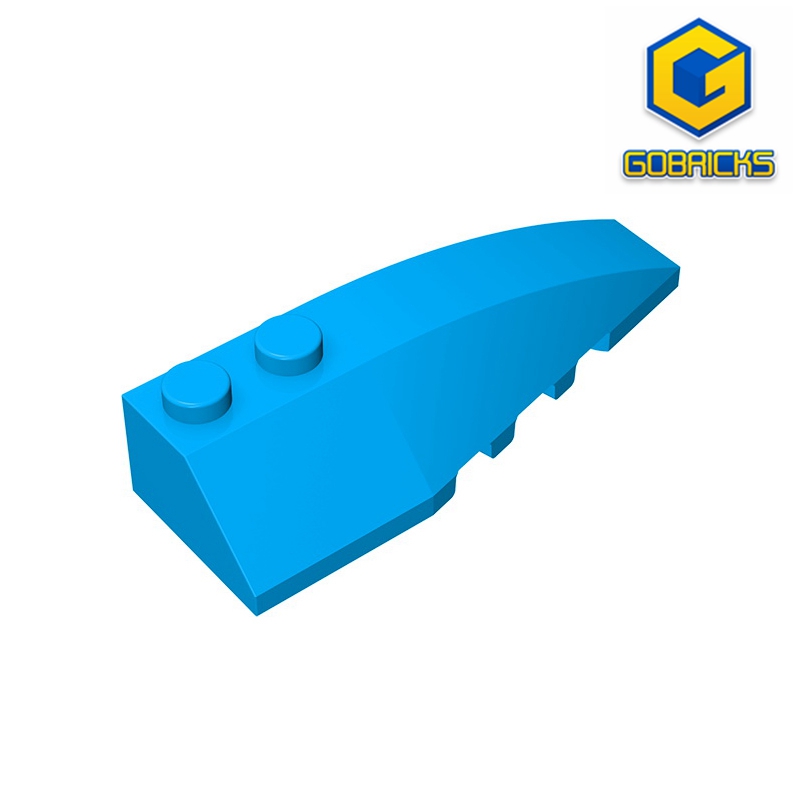 Diy Lego Electronics - Gobricks GDS-745 sağ kabuk 2X6 W/yay/açı