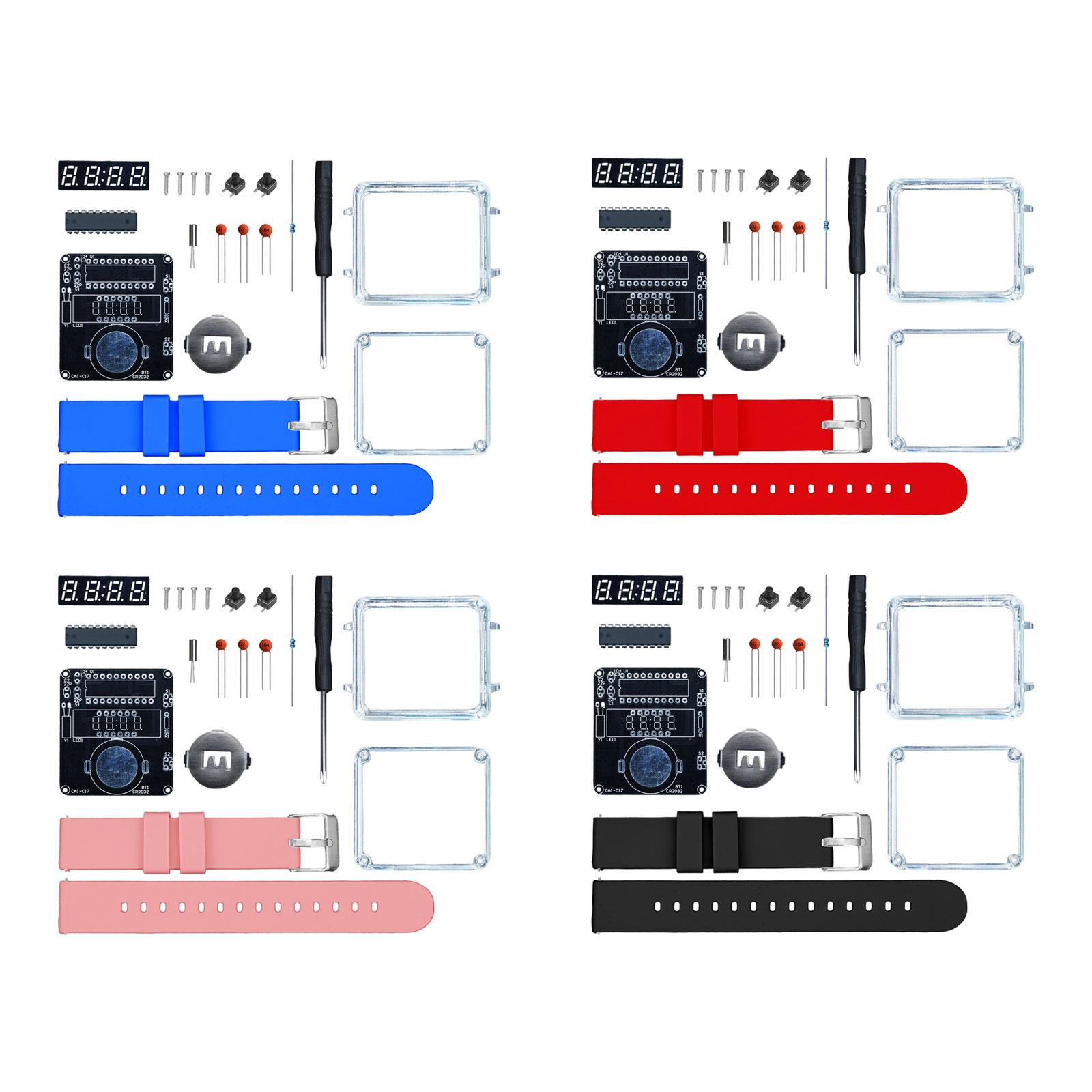 DIY Elektronik Saat Kiti Lehim - Diy Electronics Kits For Beginners incelemesi ve fiyatı