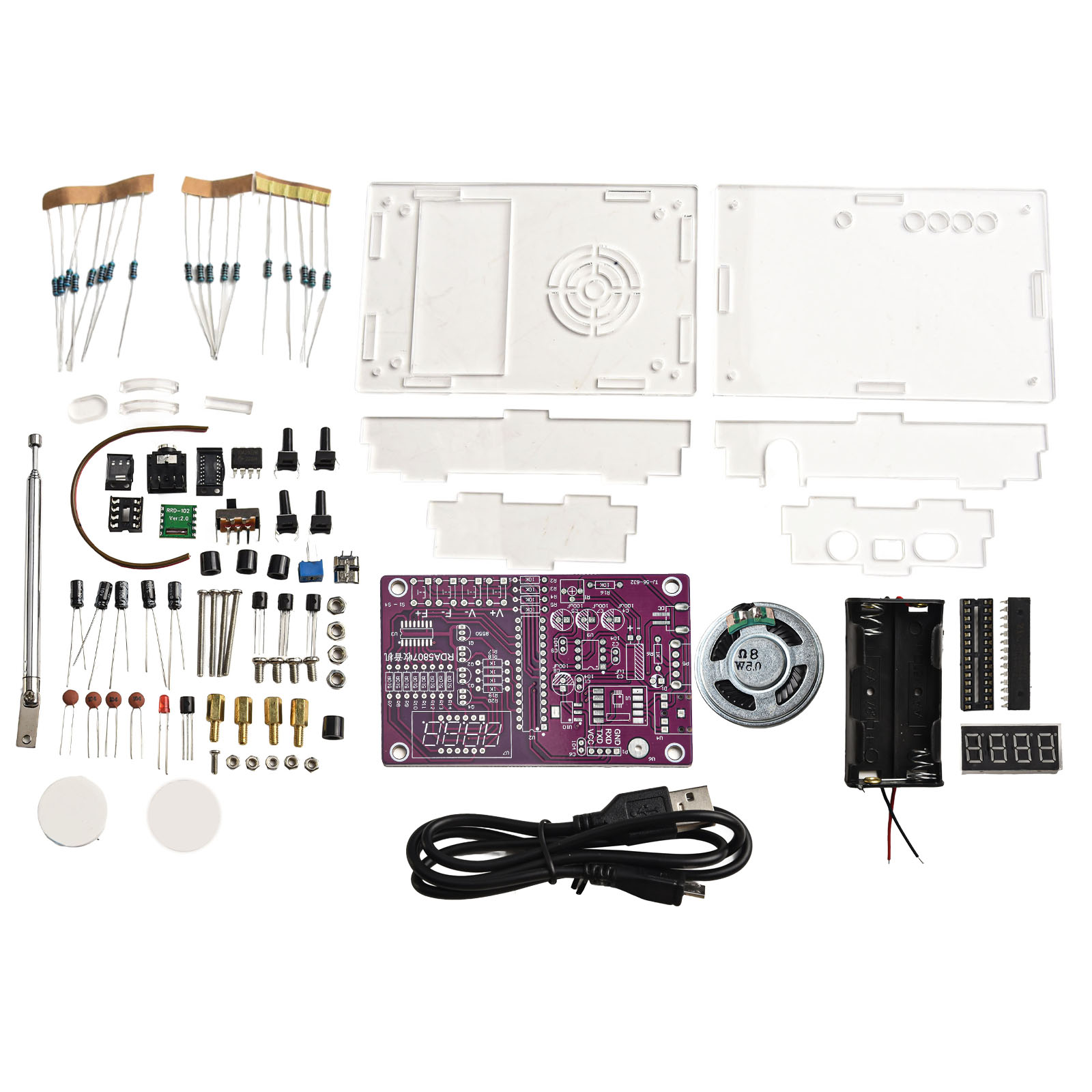 FM Radyo DIY Lehimleme Kiti HU - Diy Electronics Kits For Beginners incelemesi ve fiyatı