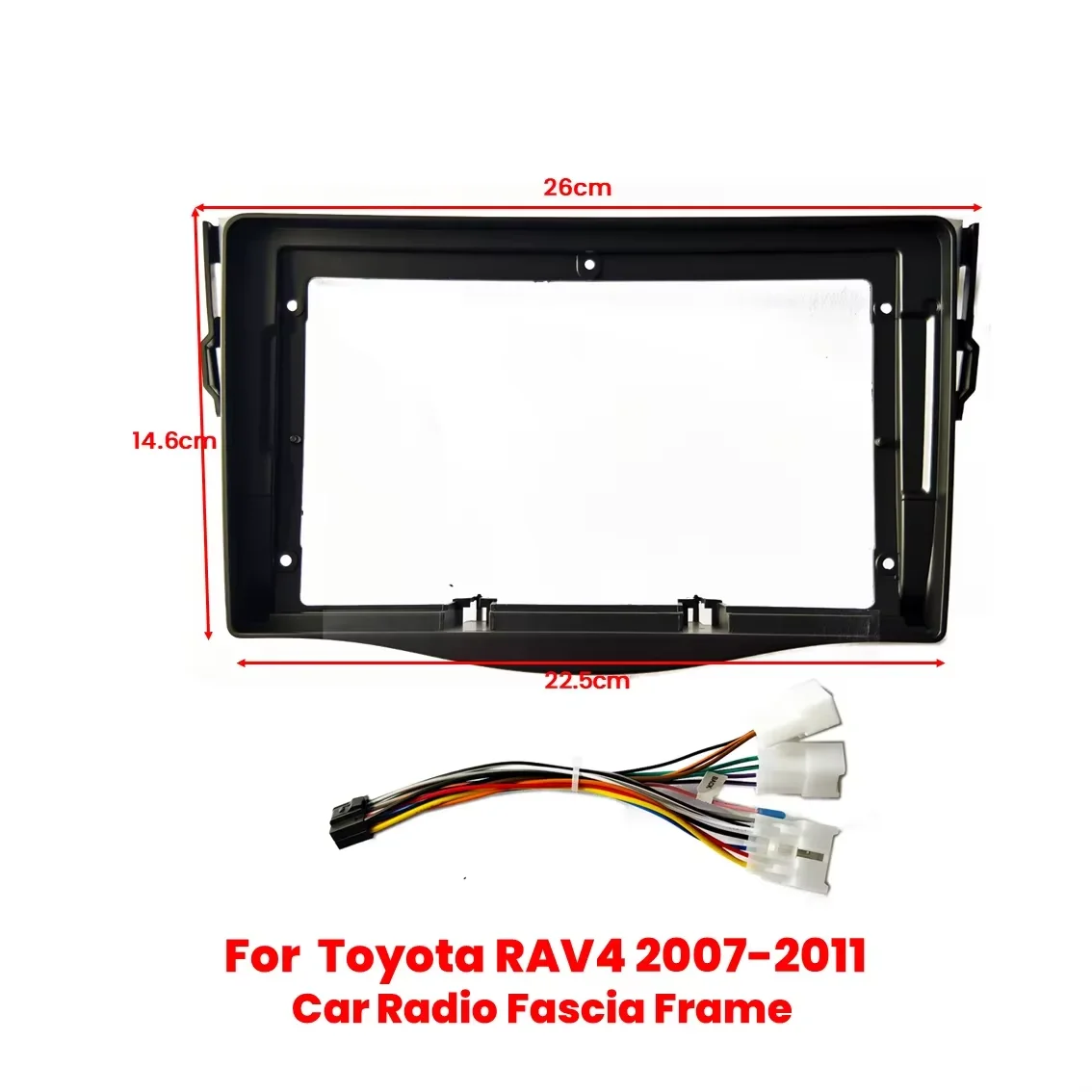 Araç radyosu Fasya 9 inç Çerçe - Diy Electronics Radio incelemesi ve fiyatı