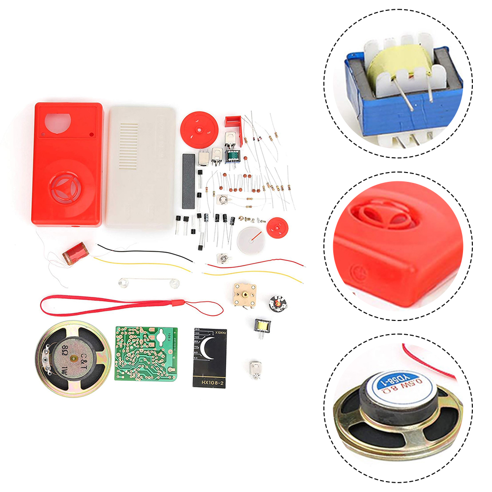 1 takım HX108-2 7 Tüp Radyo El - Homemade Diy Electronics incelemesi ve fiyatı