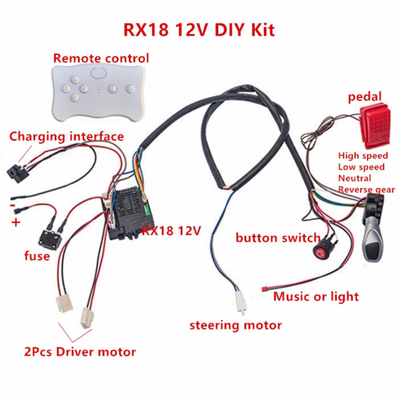 Çocuk elektrikli otomobil DIY  - Diy Kit Elektronik incelemesi ve fiyatı