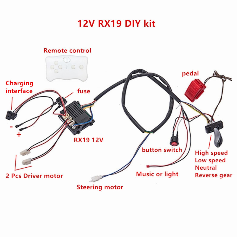 Çocuk elektrikli otomobil DIY  - Diy Kit Elektronik incelemesi ve fiyatı