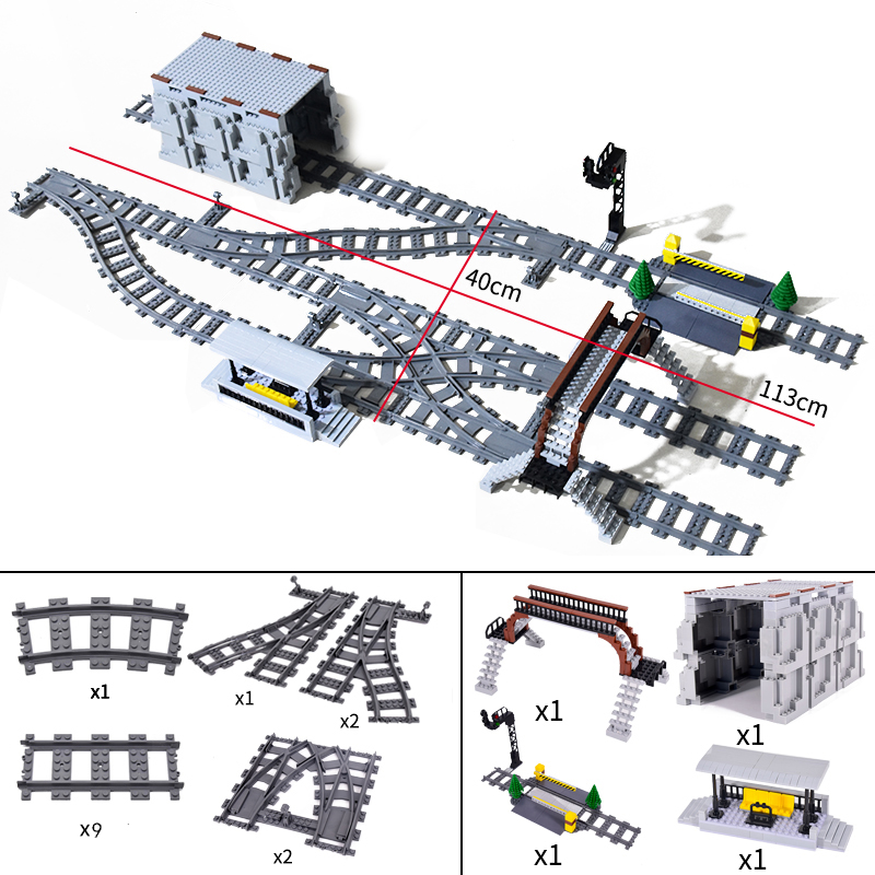 Şehir Trenleri Esnek Parçalar  - Diy Lego Electronics incelemesi ve fiyatı