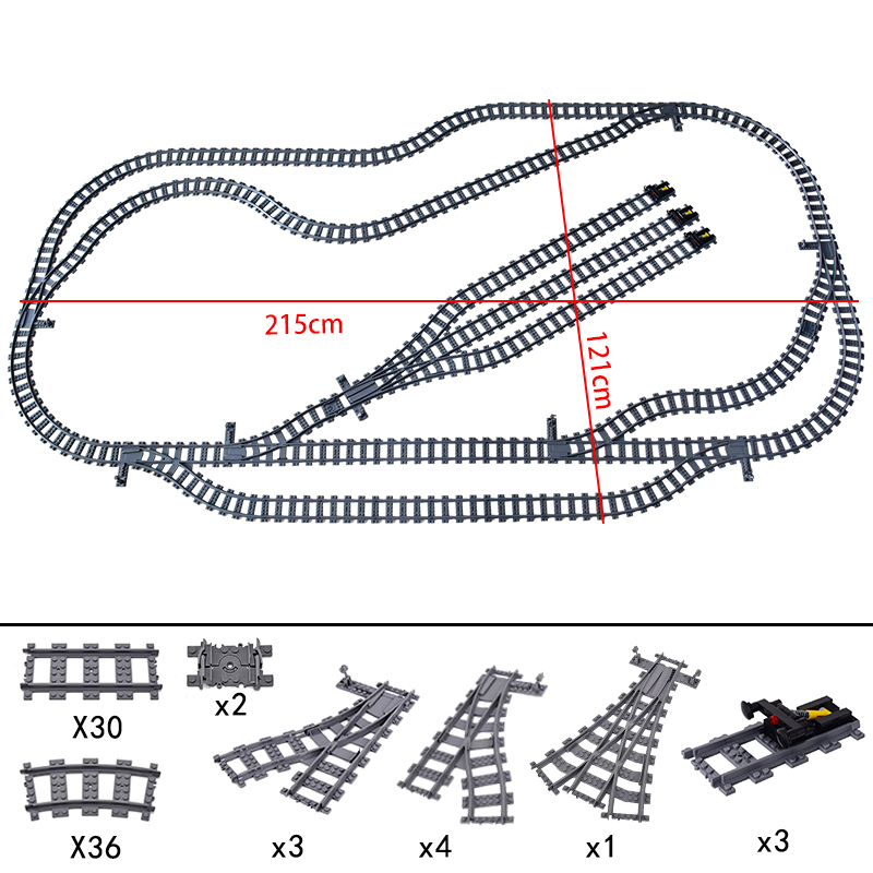 Şehir Trenleri Esnek Parçalar  - Diy Lego Electronics incelemesi ve fiyatı