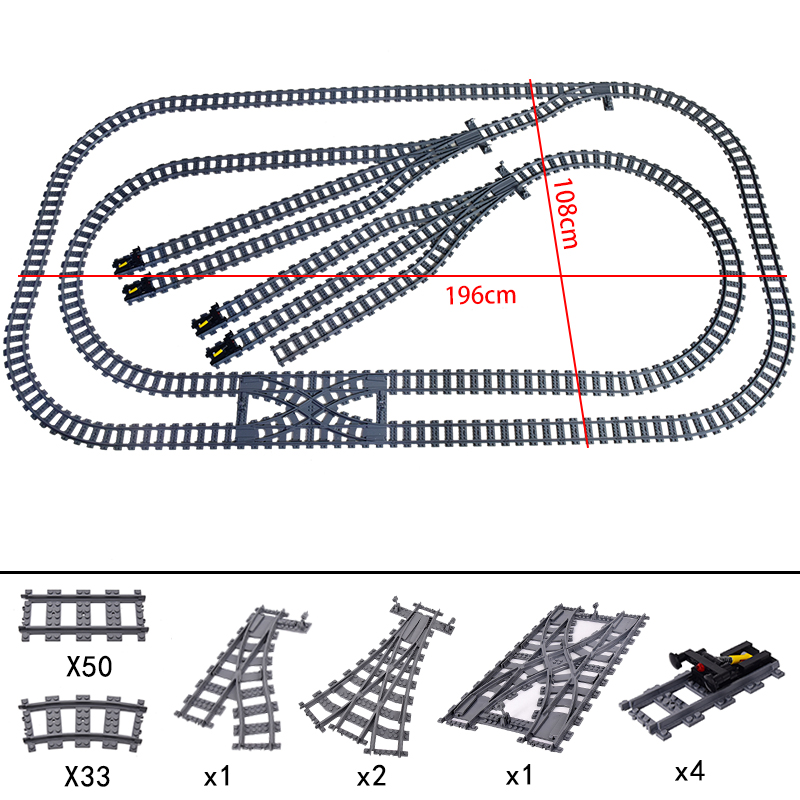 Şehir Trenleri Esnek Parçalar  - Diy Lego Electronics incelemesi ve fiyatı