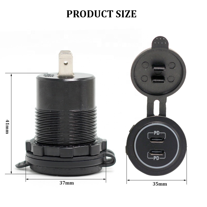 12V USB C Araç Şarj Soketi En  - Diy Marine Electronics incelemesi ve fiyatı