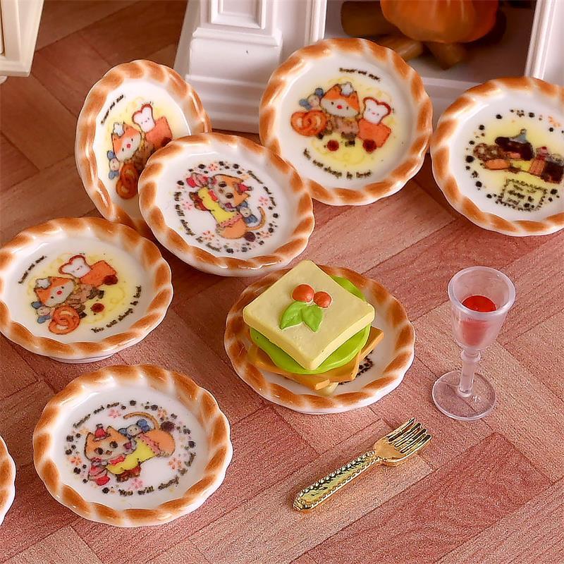 10 adet/takım Dollhouse Minyat - Diy Electronics Housing incelemesi ve fiyatı