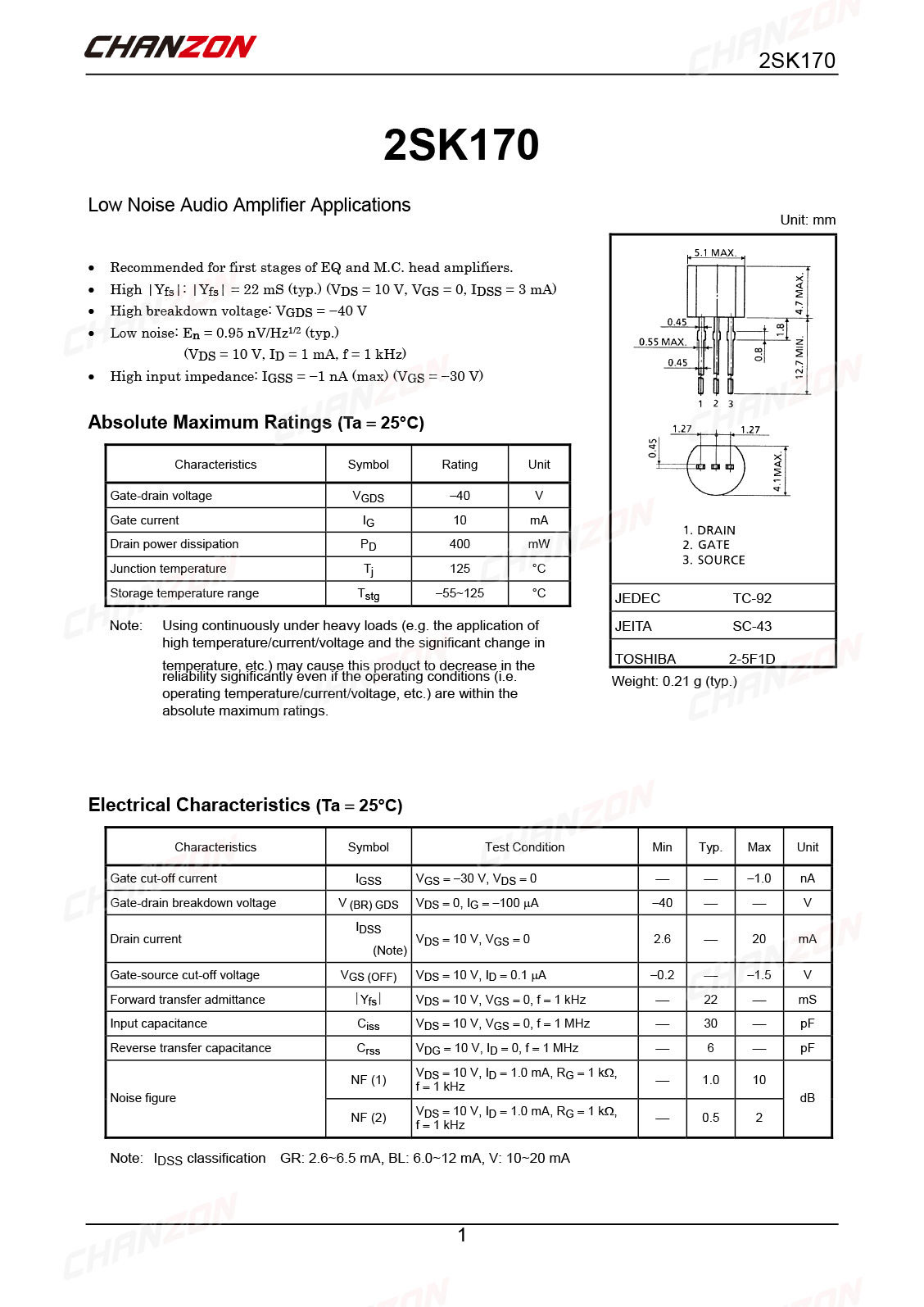 10 adet 2SK170 TO-92 ses ampli - Diy Electronics Audio incelemesi ve fiyatı