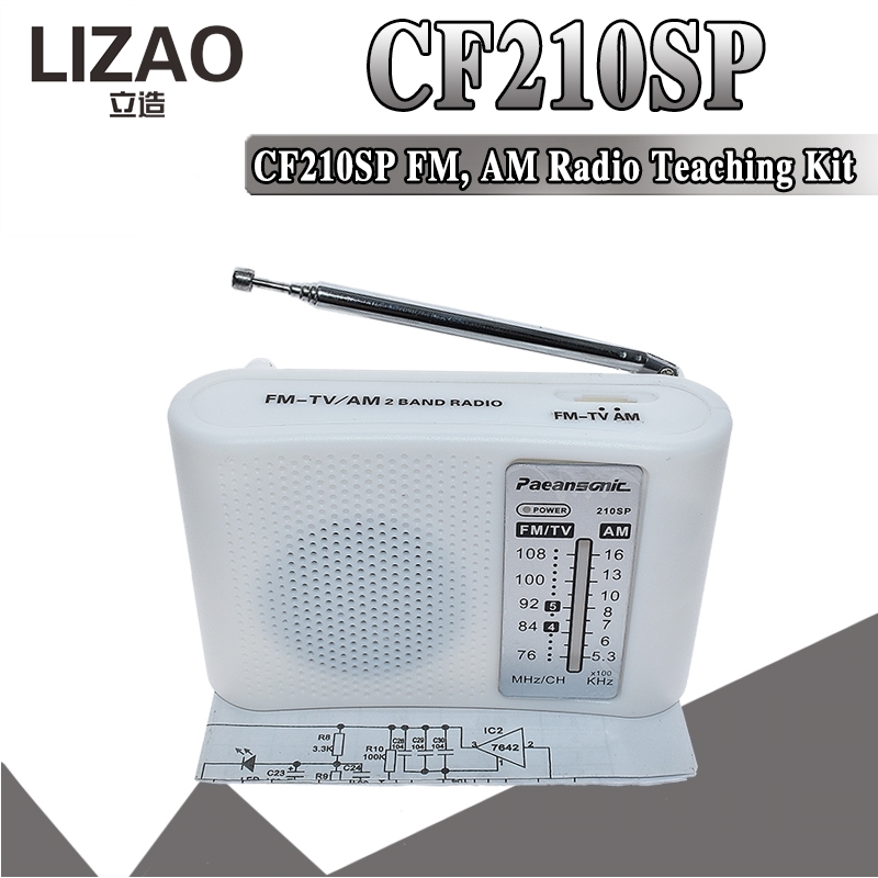 LIZAO CF210SP FM AM Radyo Kiti - Diy Electronics Kits For Beginners incelemesi ve fiyatı