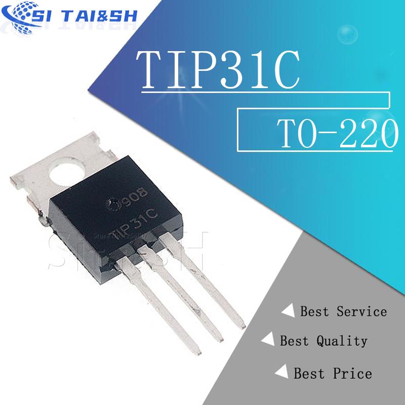10 adet/grup TIP31C tip220 TIP - Lm317 Voltage Regulator incelemesi ve fiyatı