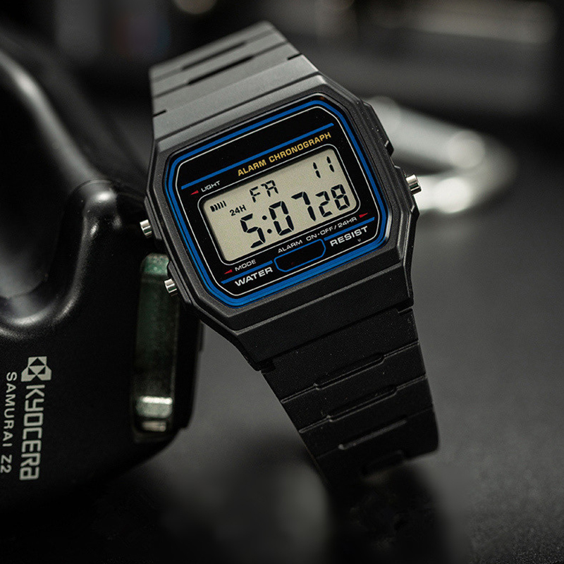 Üst Marka Moda erkek Saatler S - Diy Electronics Watch incelemesi ve fiyatı