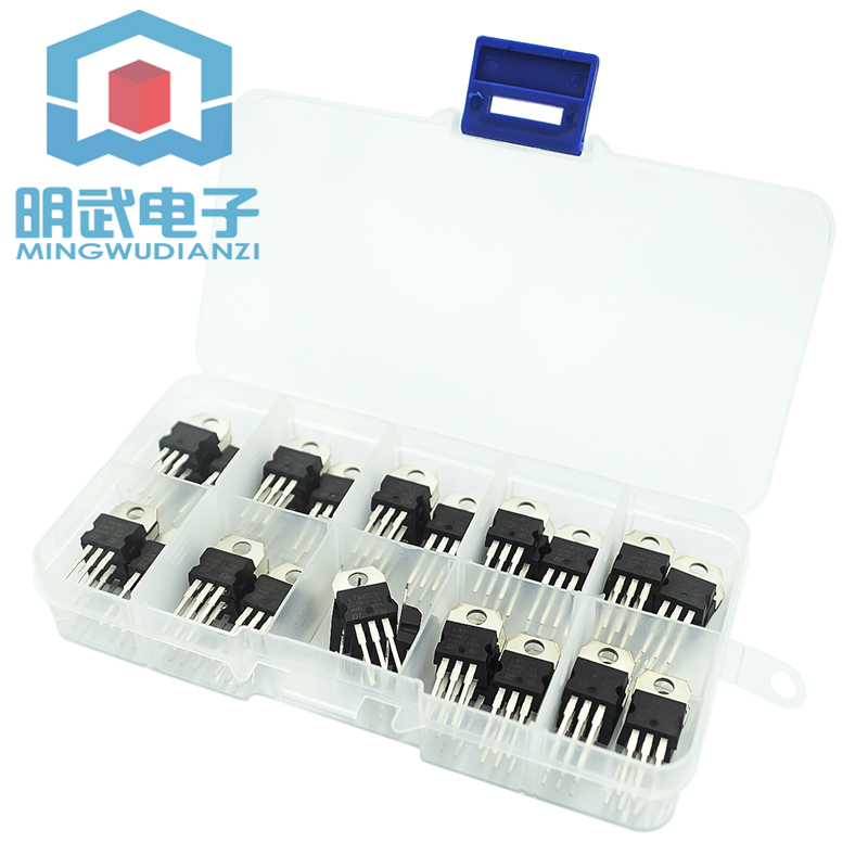 10 çeşit X5PCS L7805/L7806/L78 - Lm317 Voltage Regulator incelemesi ve fiyatı
