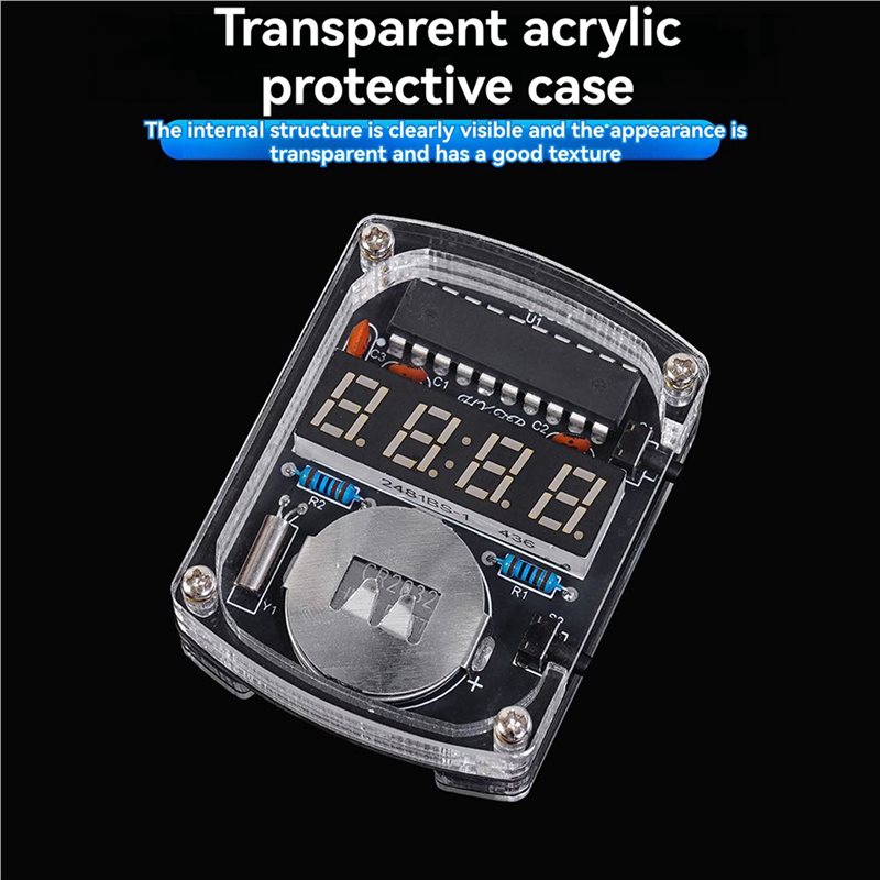 2X DIY Saat LED Saat Elektroni - Diy Electronics Watch incelemesi ve fiyatı