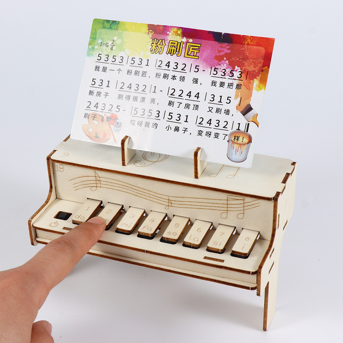 DIY Ahşap Elektronik Piyano Mo - Diy Electronics Supplies incelemesi ve fiyatı