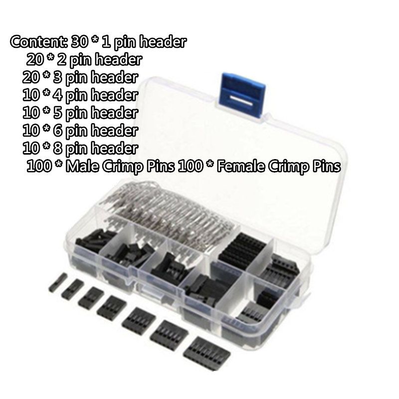 310 adet 620 adet/takım 2.54mm - Diy Electronics Housing incelemesi ve fiyatı