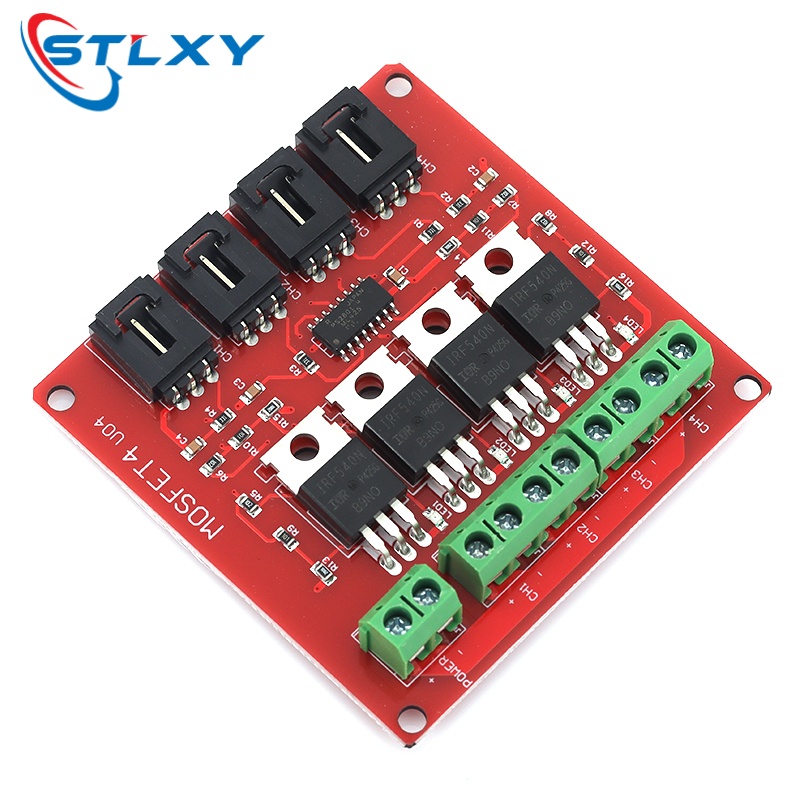 4 Kanallı IRF540 MOSFET İzolel - Diy Electronics Power Supply incelemesi ve fiyatı