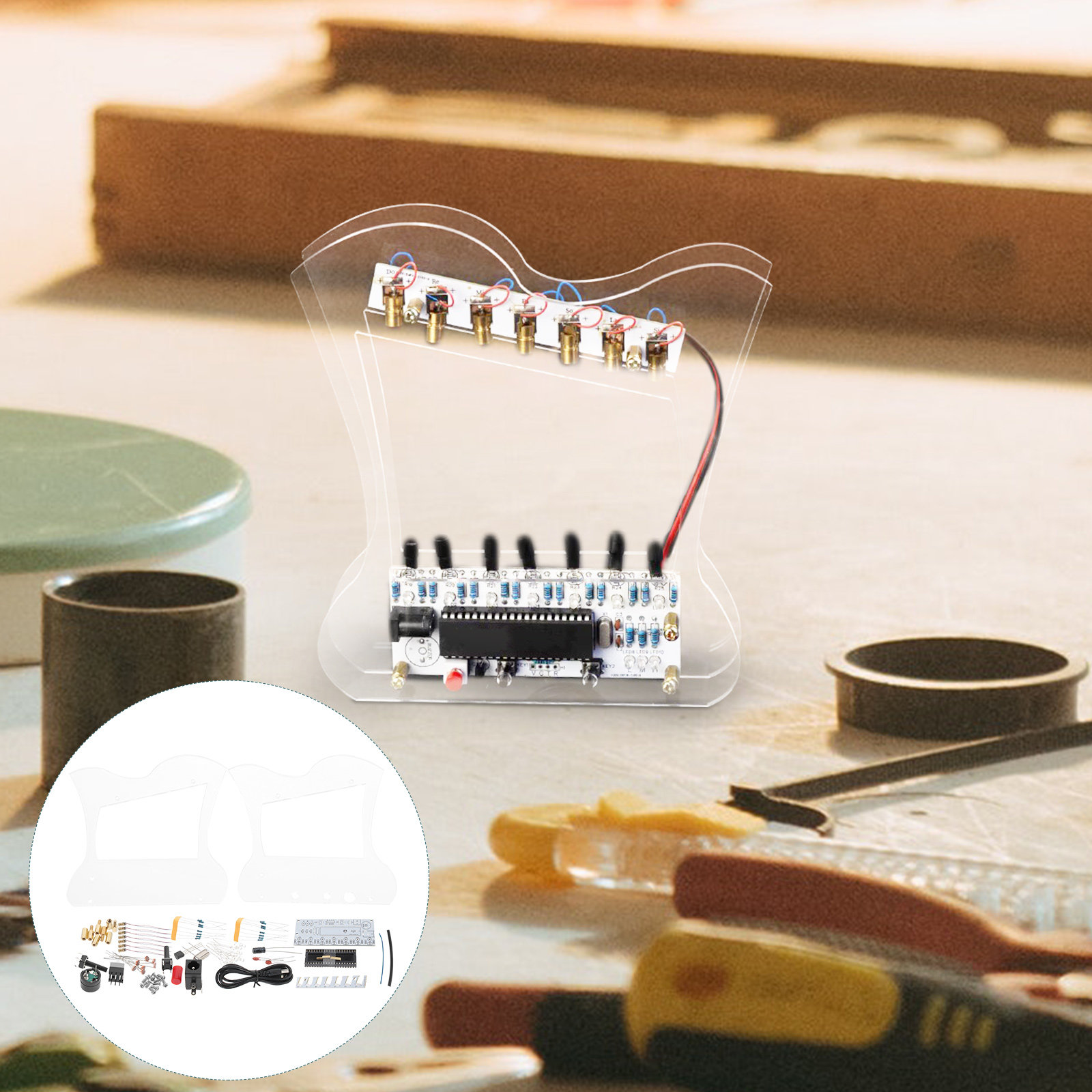 1 Set Elektronik Arp DIY Lehim - Diy Electronics Kits For Beginners incelemesi ve fiyatı
