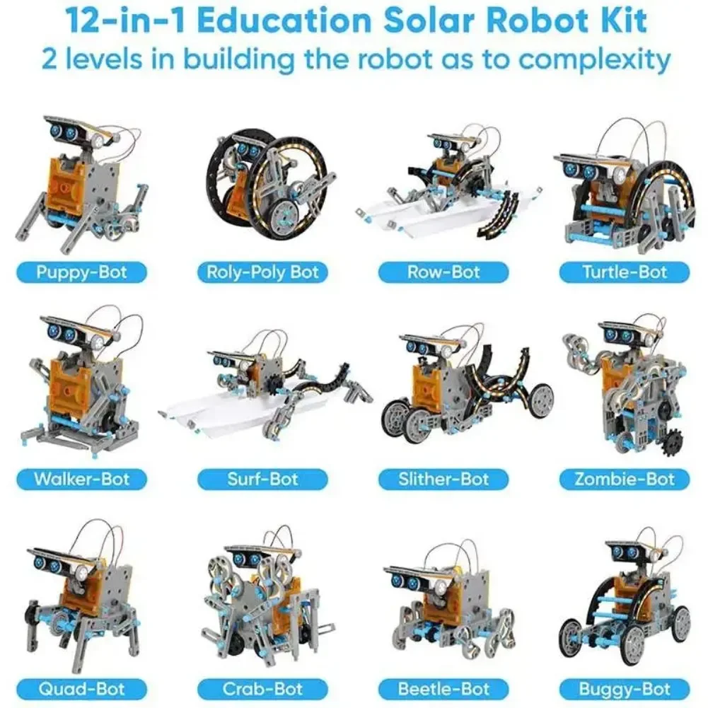 13 in 1 Güneş Enerjili Robot B - Diy Kit Elektronik incelemesi ve fiyatı